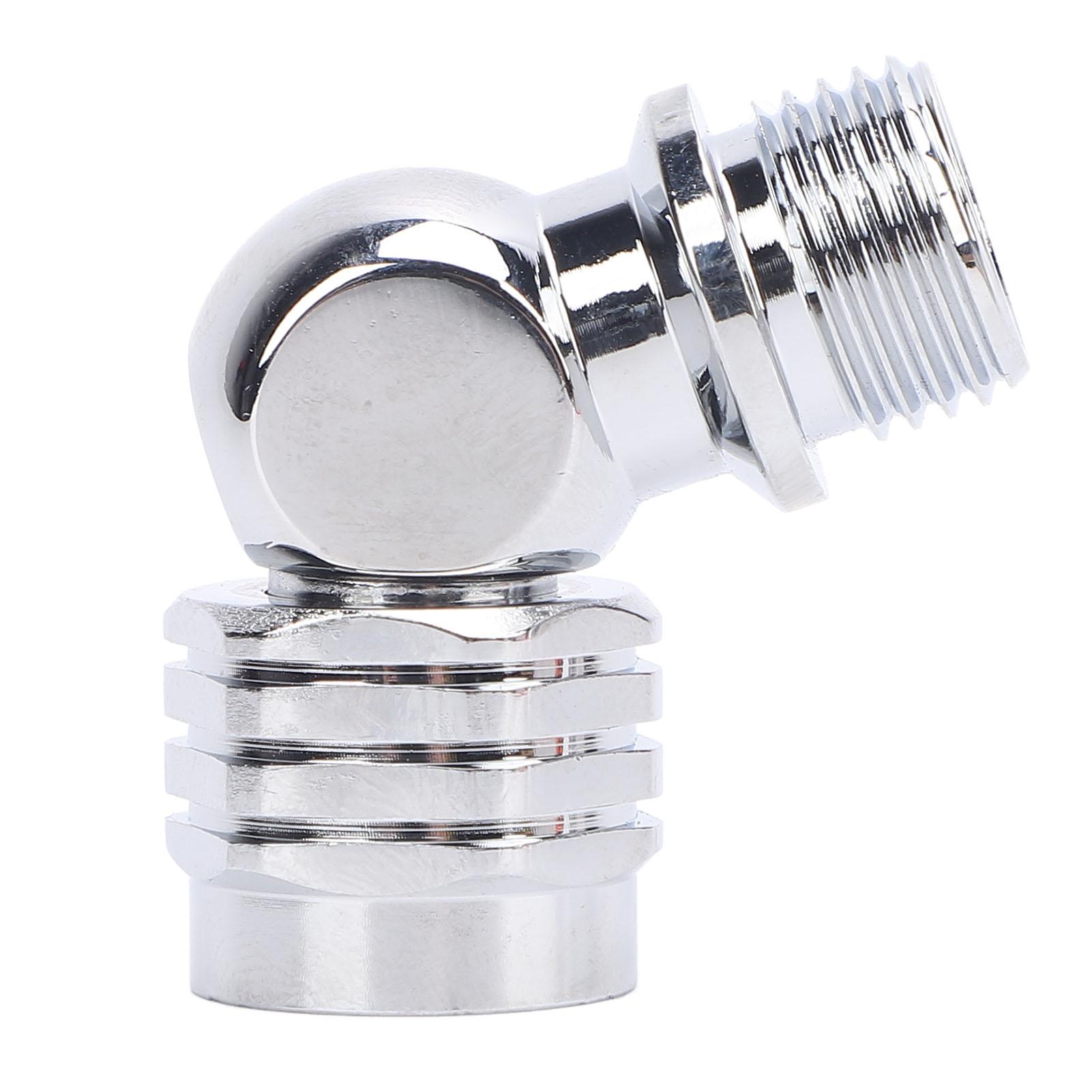 Diving Regulator Connector 110 Degree Angle Stainless Steel Rotating Adapter for Second Stage
Diving Regulator Connector 110 Degree Angle Stainless Steel Rotating Adapter for Second Stage