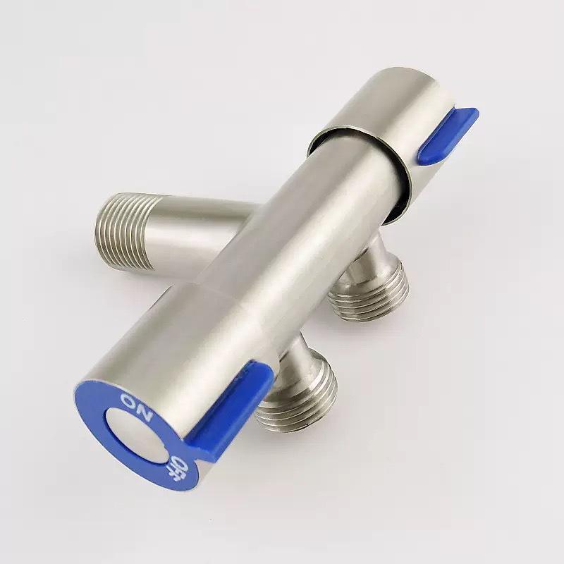 Комплект биде для ванной из нержавеющей стали 304: Угловой клапан с двумя выходами и промывочным пистолетом-распылителем
Комплект биде для ванной из нержавеющей стали 304: Угловой клапан с двумя выходами и промывочным пистолетом-распылителем