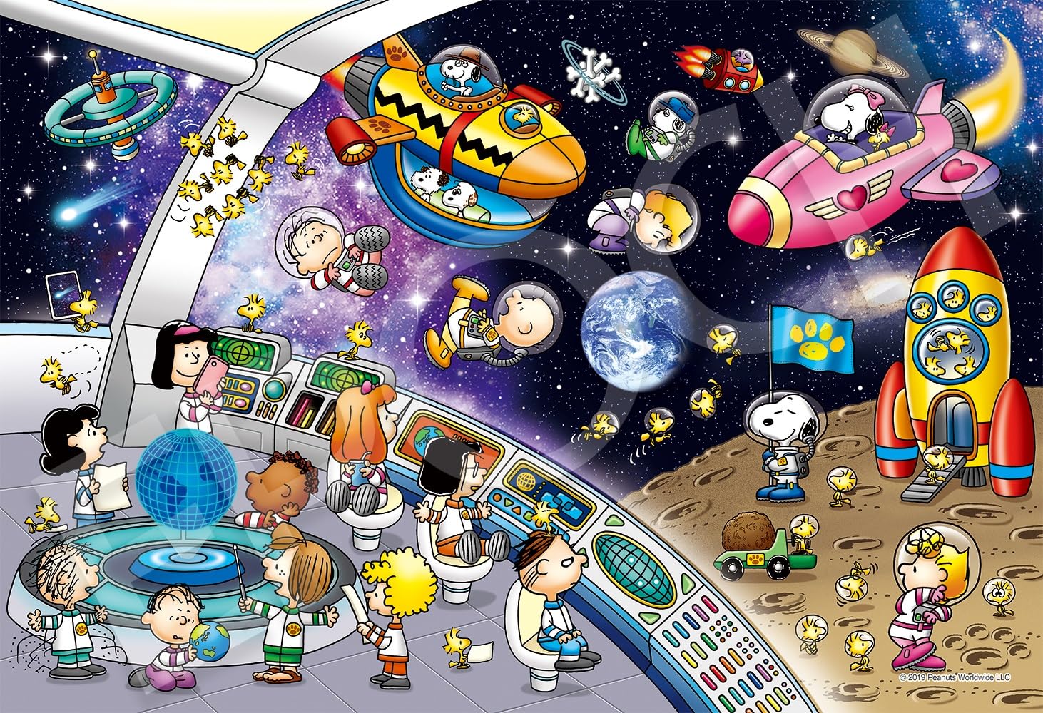 EPOCH 1053 Супермаленький пазл PEANUTS Snoopy Space Travel с клеем и шпателем с очками EPOCH (26x38см) 32-605с
EPOCH 1053 Супермаленький пазл PEANUTS Snoopy Space Travel с клеем и шпателем с очками EPOCH (26x38см) 32-605с