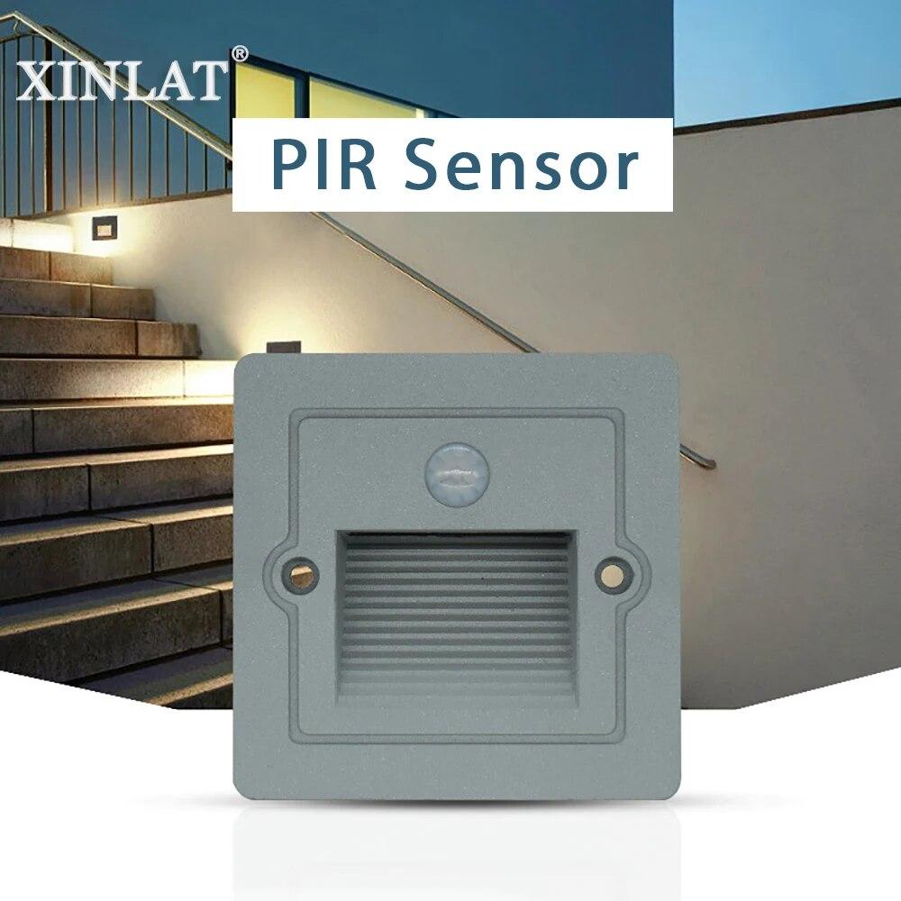 86x86 мм PIR датчик движения, светодиодный светильник для лестницы, квадратный 3 Вт, настенный угловой светильник для ступенчатой лестницы, ночное освещение, декор для гостиной
86x86 мм PIR датчик движения, светодиодный светильник для лестницы, квадратный 3 Вт, настенный угловой светильник для ступенчатой лестницы, ночное освещение, декор для гостиной