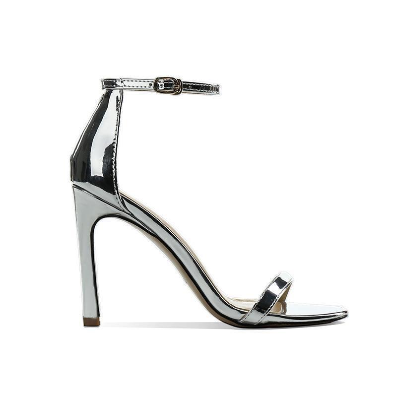 () One word with high heels, sandals women s versatile summer women s new models 40
() One word with high heels, sandals women s versatile summer women s new models 40