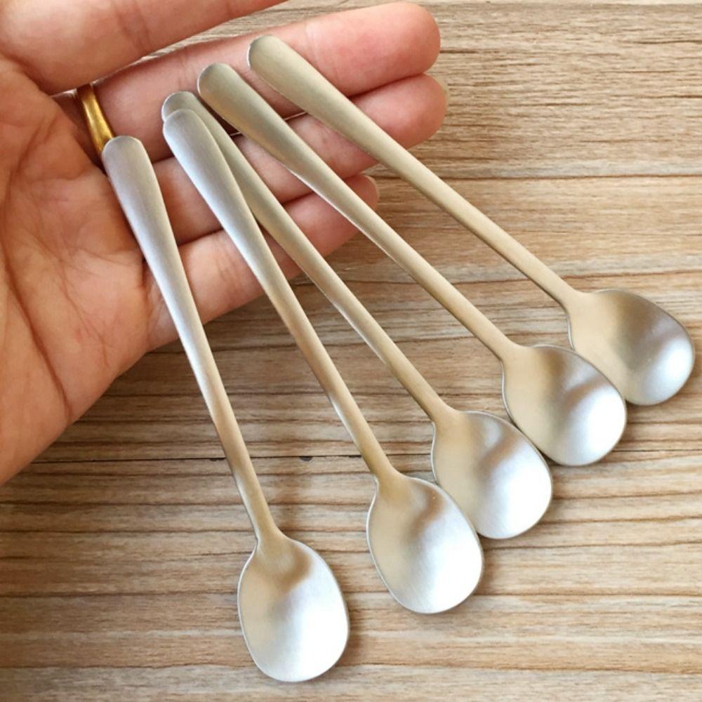 2pcs Mini Stainless Steel Seasoning Scoop Multi-Purpose Coffee Spoon Dessert Spoon Home
2pcs Mini Stainless Steel Seasoning Scoop Multi-Purpose Coffee Spoon Dessert Spoon Home