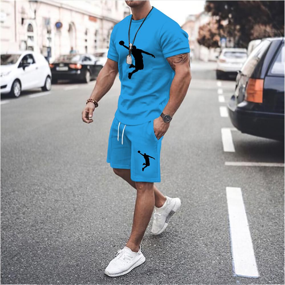 New Men s 3D Printed T-shirt Set Sports Quick Drying Short Sleeved Set Breathable Plus Size Set Round Neck Fashionable Men s Set 4XL
New Men s 3D Printed T-shirt Set Sports Quick Drying Short Sleeved Set Breathable Plus Size Set Round Neck Fashionable Men s Set 4XL