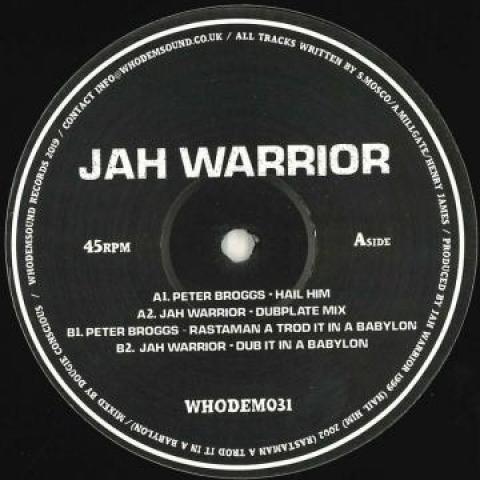 12inch Record PETER BROGGS, JAH WARRIOR - Hail Him; Dubplate Mix / Rastaman A WHODEM031 Who Dem Sound 2019 UK Reggae, Ska & Dub Used
12inch Record PETER BROGGS, JAH WARRIOR - Hail Him; Dubplate Mix / Rastaman A WHODEM031 Who Dem Sound 2019 UK Reggae, Ska & Dub Used