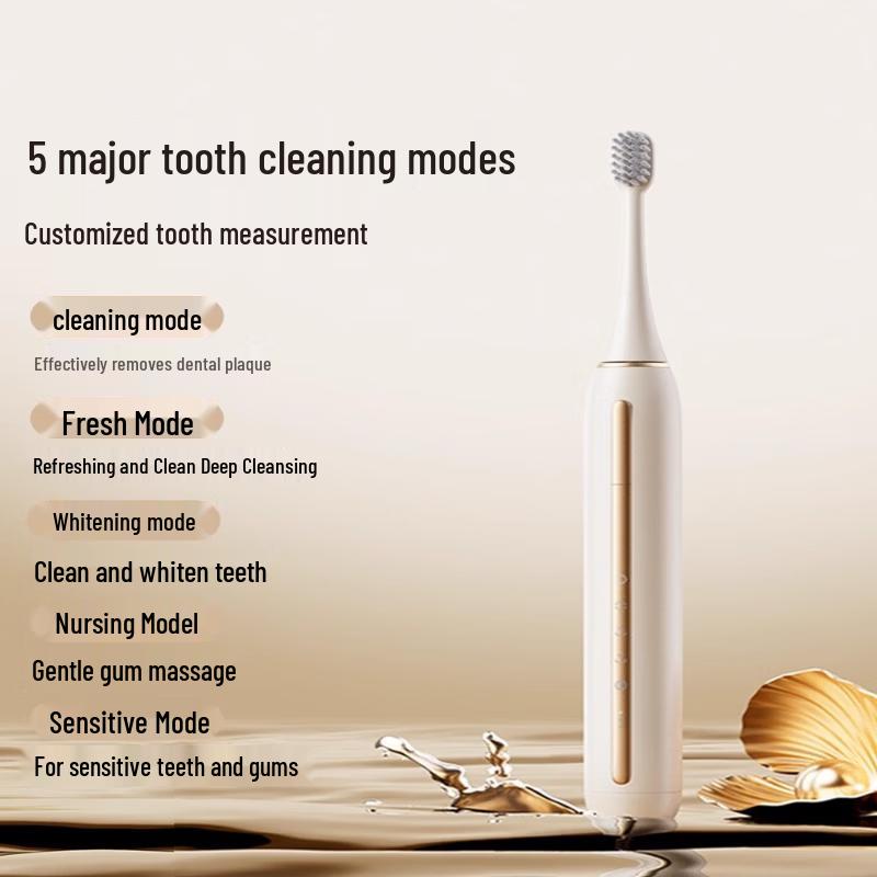 JIMOK J1 Sonic Electric Toothbrush CN plug (adapter included)
JIMOK J1 Sonic Electric Toothbrush CN plug (adapter included)