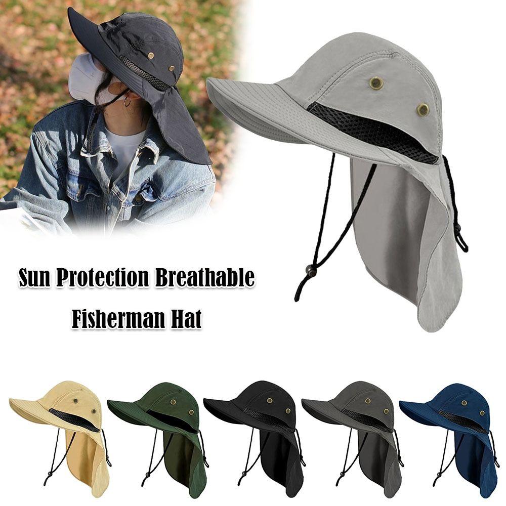 Wide Brim Fisherman Hat Breathable Shawl Hats New Bucket Hat Fishing Hiking Climb темно-сірий колір
Wide Brim Fisherman Hat Breathable Shawl Hats New Bucket Hat Fishing Hiking Climb темно-сірий колір