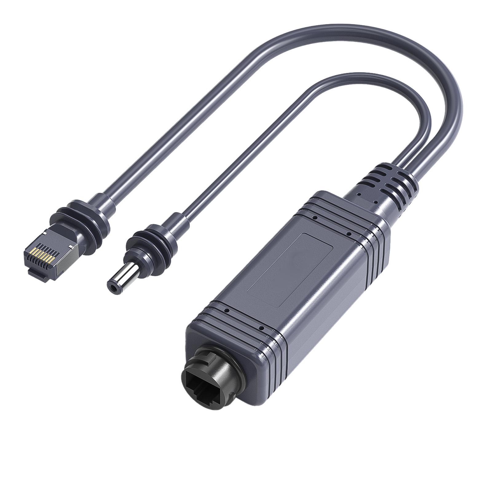 PoE Splitter DC3752V 100W 100m Long Distance Transfer Ethernet POE Splitter Adapter for Home and
PoE Splitter DC3752V 100W 100m Long Distance Transfer Ethernet POE Splitter Adapter for Home and