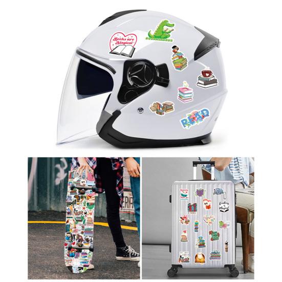 Yousheng 100Pcs/Bag Book Reading Sticker Waterproof PVC Self-adhesive DIY Phone Cover Cup Luggage Skateboard Laptop Scrapbook Graffiti Decal Kit
Yousheng 100Pcs/Bag Book Reading Sticker Waterproof PVC Self-adhesive DIY Phone Cover Cup Luggage Skateboard Laptop Scrapbook Graffiti Decal Kit
