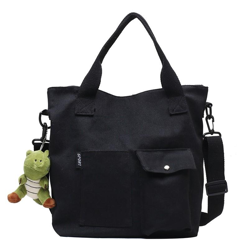 Women Bags 2026 Trend Canvas Bag Multifunction Design Fashion Large Capacity Handbags Female Totes Shoulder Canvas Bag for Women чёрный
Women Bags 2026 Trend Canvas Bag Multifunction Design Fashion Large Capacity Handbags Female Totes Shoulder Canvas Bag for Women чёрный