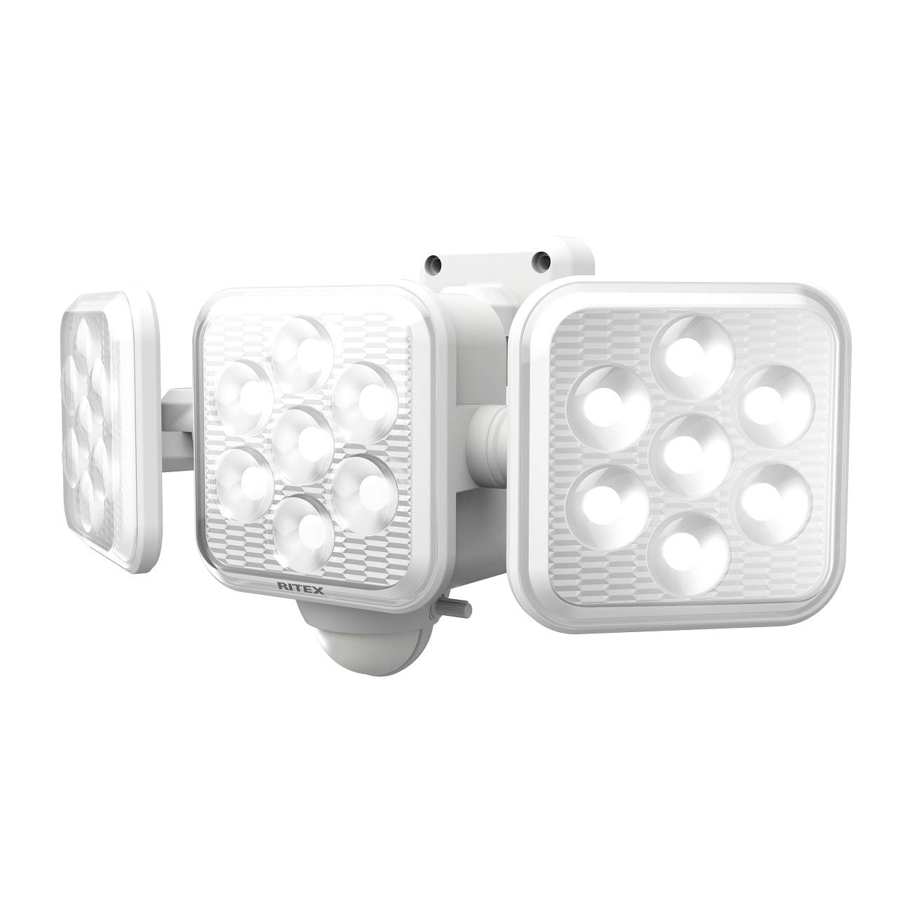 Musashi RITEX Free arm type LED sensor light x 3 White high-performance (5W lights) Solar type S-330L
Musashi RITEX Free arm type LED sensor light x 3 White high-performance (5W lights) Solar type S-330L