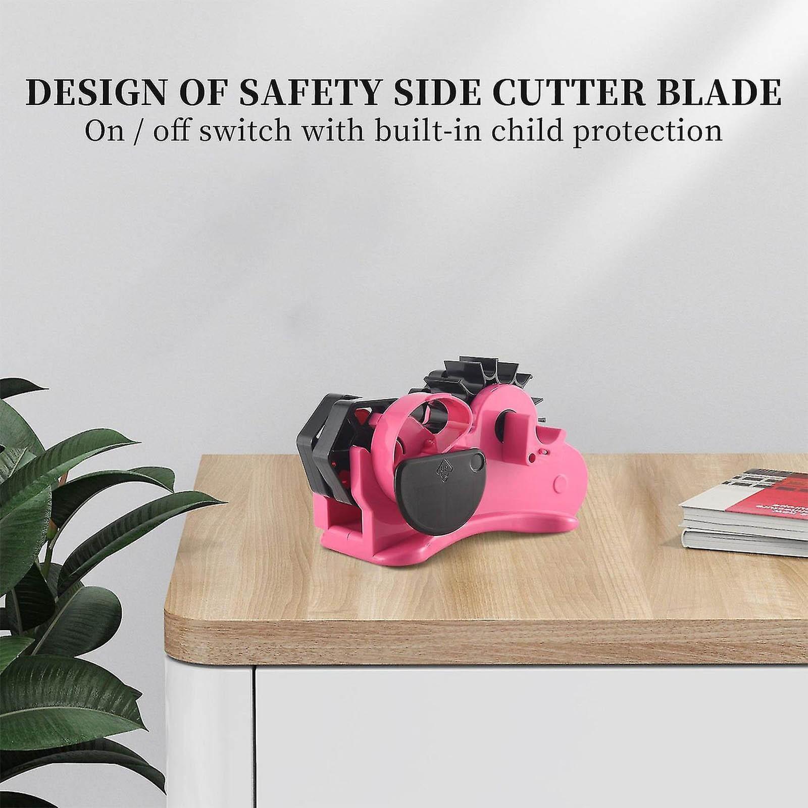 Cute Thermal Tape Dispenser With Pen Slot, Semi-automatic Tape Dispenser And Cutouts, Designed For Offices, Schools And Warehouses. One Size
Cute Thermal Tape Dispenser With Pen Slot, Semi-automatic Tape Dispenser And Cutouts, Designed For Offices, Schools And Warehouses. One Size