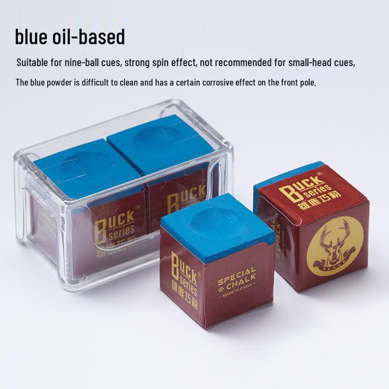 BUCK Series Billiard Chalk
BUCK Series Billiard Chalk