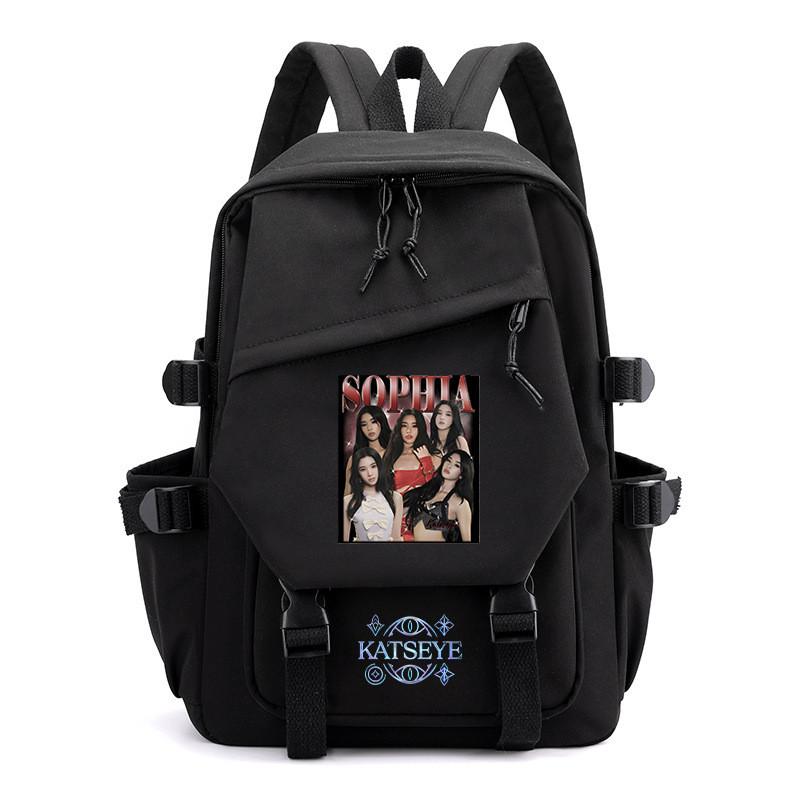 KATSEYE Group Printed Backpack Student School Book Waterproof Canvas Nylon Bag
KATSEYE Group Printed Backpack Student School Book Waterproof Canvas Nylon Bag