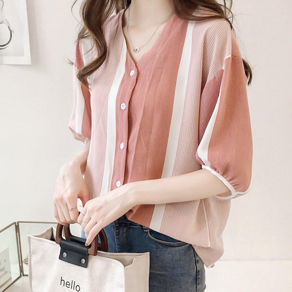 Fashion Womens Casual Half Sleeve Colorblock Striped Shirt Sleeve Top XL рожевий
Fashion Womens Casual Half Sleeve Colorblock Striped Shirt Sleeve Top XL рожевий