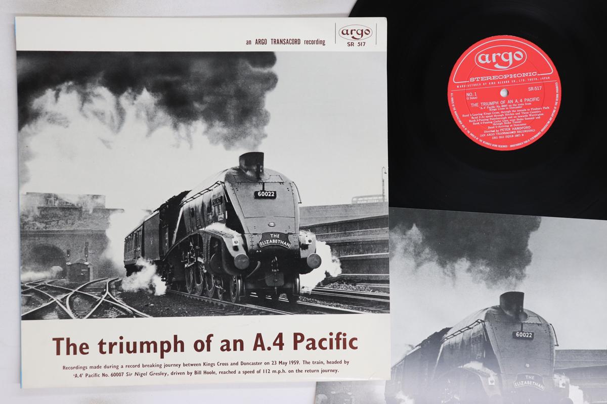 LP Record NO ARTIST - Triumph Of An A.4 Pacific SR517 ARGO 1966 Japan Sound Effects & Nature Used
LP Record NO ARTIST - Triumph Of An A.4 Pacific SR517 ARGO 1966 Japan Sound Effects & Nature Used