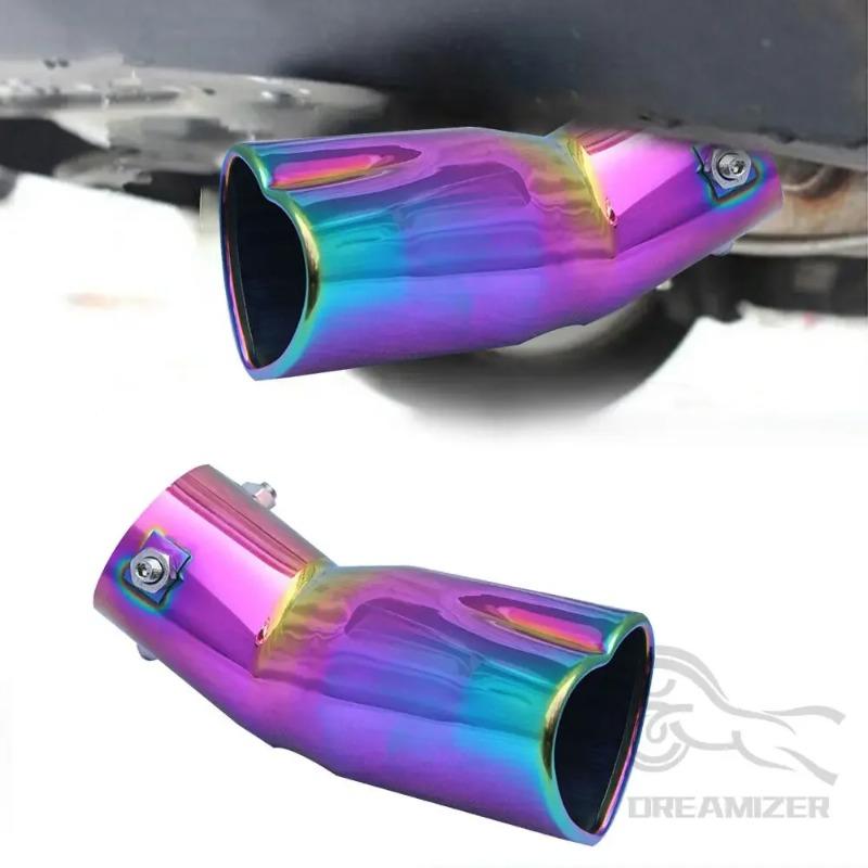 2.5 Inch Car Parts New Design Heart Shape Style Car Accessories Stainless Steel Silver Colorful Exhaust Tips Muffler Tail Pipe
2.5 Inch Car Parts New Design Heart Shape Style Car Accessories Stainless Steel Silver Colorful Exhaust Tips Muffler Tail Pipe