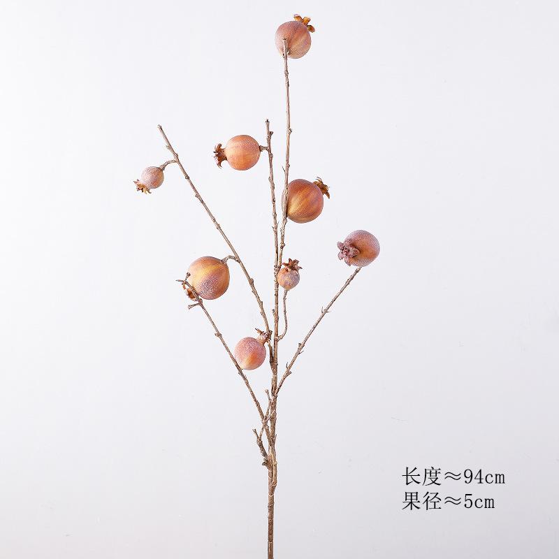 Simulation pomegranate, autumn color 8 heads dry pomegranate fruit imitation dried flower home flower arrangement decoration ornament
Simulation pomegranate, autumn color 8 heads dry pomegranate fruit imitation dried flower home flower arrangement decoration ornament