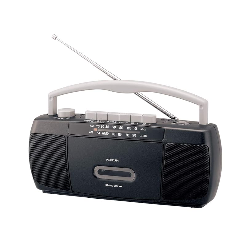 Стерео касетний радіоплеєр Koizumi AM/FM Wide FM сумісний тонкий чорний SAD-1223/K
Стерео касетний радіоплеєр Koizumi AM/FM Wide FM сумісний тонкий чорний SAD-1223/K