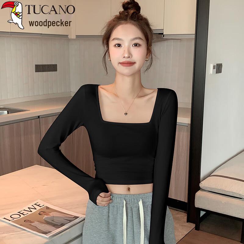Women s Slim Fit Square Neck Long Sleeve T-Shirt M
Women s Slim Fit Square Neck Long Sleeve T-Shirt M