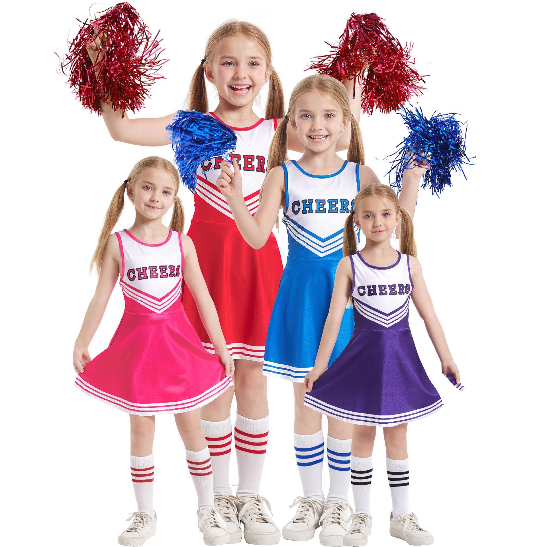 Children s cheerleading costumes, kindergarten baby girl cheerleading costumes, stage performance school cheerleading costumes Height 150cm рожевий
Children s cheerleading costumes, kindergarten baby girl cheerleading costumes, stage performance school cheerleading costumes Height 150cm рожевий