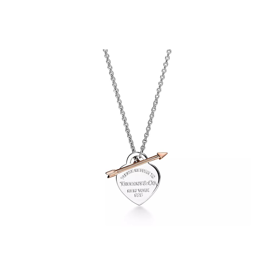 Tiffany & Co. Return To Tiffany Arrow Shaped Heart Pendant 925 Silver Necklace Women necklace 70878224 Silver,F
Tiffany & Co. Return To Tiffany Arrow Shaped Heart Pendant 925 Silver Necklace Women necklace 70878224 Silver,F