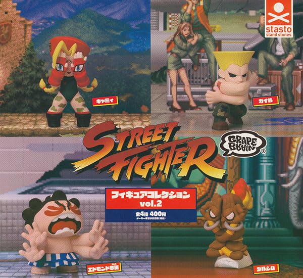 STREET BRAIN Figure Collection Set of 4 FIGHTER×GRAPE vol.2
STREET BRAIN Figure Collection Set of 4 FIGHTER×GRAPE vol.2