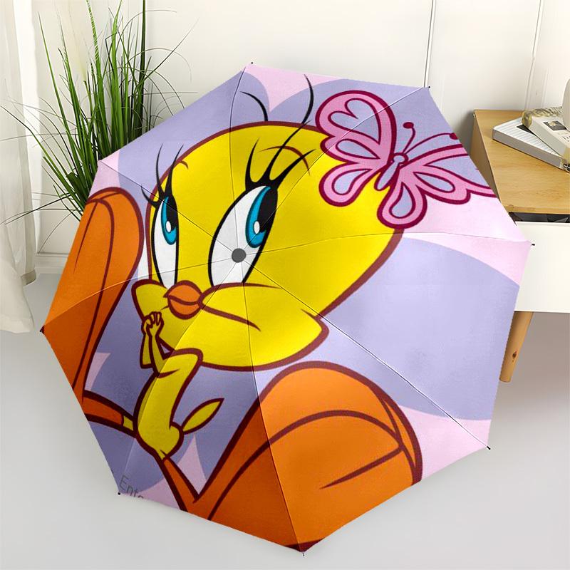 1pc Tweety Bird with Butterfly Umbrella with Plastic Handle,Cartoon Pattern,Suitable for All Seasons Multi-functional Umbrella367
1pc Tweety Bird with Butterfly Umbrella with Plastic Handle,Cartoon Pattern,Suitable for All Seasons Multi-functional Umbrella367