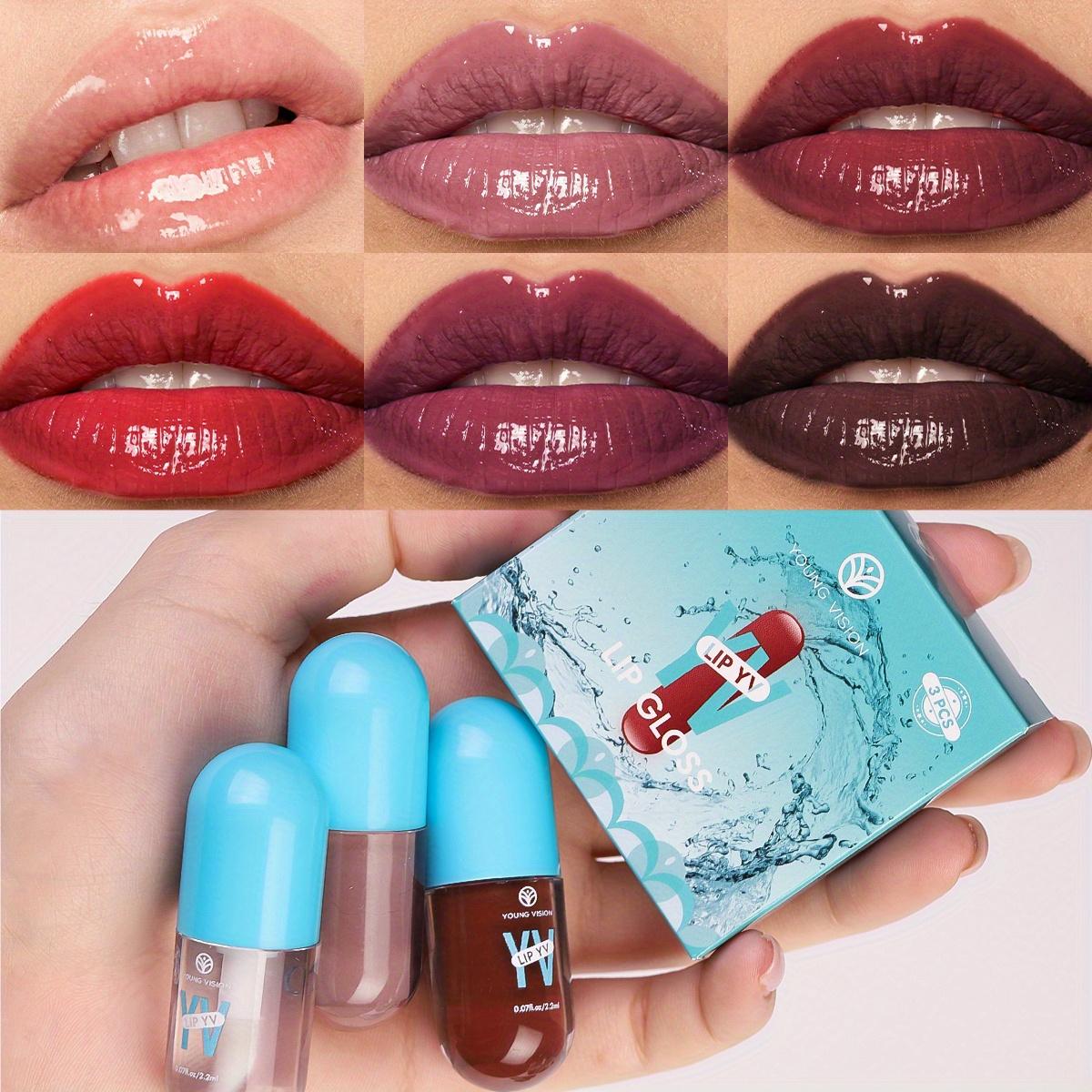 YOUNG VISION 4-in-1 Hydrating Glossy Lip Stain, 12HR Moisture with Avocado Oil & Vitamin E, Non-Sticky,Multi-Purpose Lip Gloss Tint for Women
YOUNG VISION 4-in-1 Hydrating Glossy Lip Stain, 12HR Moisture with Avocado Oil & Vitamin E, Non-Sticky,Multi-Purpose Lip Gloss Tint for Women