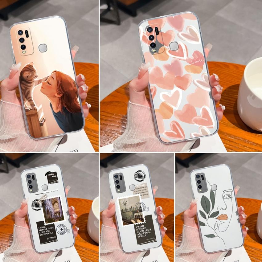 For Vivo Y91 Y91C Y75 Y78 Y50 Y67 Y73 Y55 Phone Cover Cute Girl Pattern Transparent Soft Silicone Anti Drop Protective Shell For Vivo Cellphone Casing Vivo Z6
For Vivo Y91 Y91C Y75 Y78 Y50 Y67 Y73 Y55 Phone Cover Cute Girl Pattern Transparent Soft Silicone Anti Drop Protective Shell For Vivo Cellphone Casing Vivo Z6