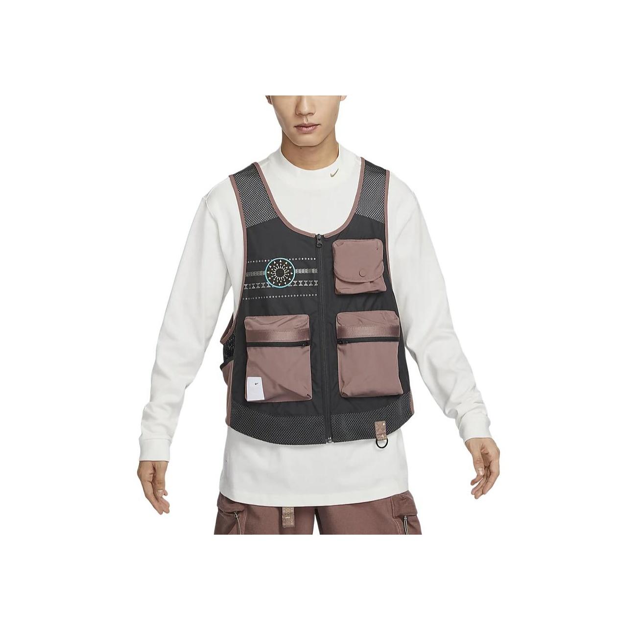 Nike NAI-KE Series Sportswear Color Block Outdoor Casual Sports Vest With Front Pocket Men Vests Dark-Smoke-Grey HF0816-070 2XL
Nike NAI-KE Series Sportswear Color Block Outdoor Casual Sports Vest With Front Pocket Men Vests Dark-Smoke-Grey HF0816-070 2XL