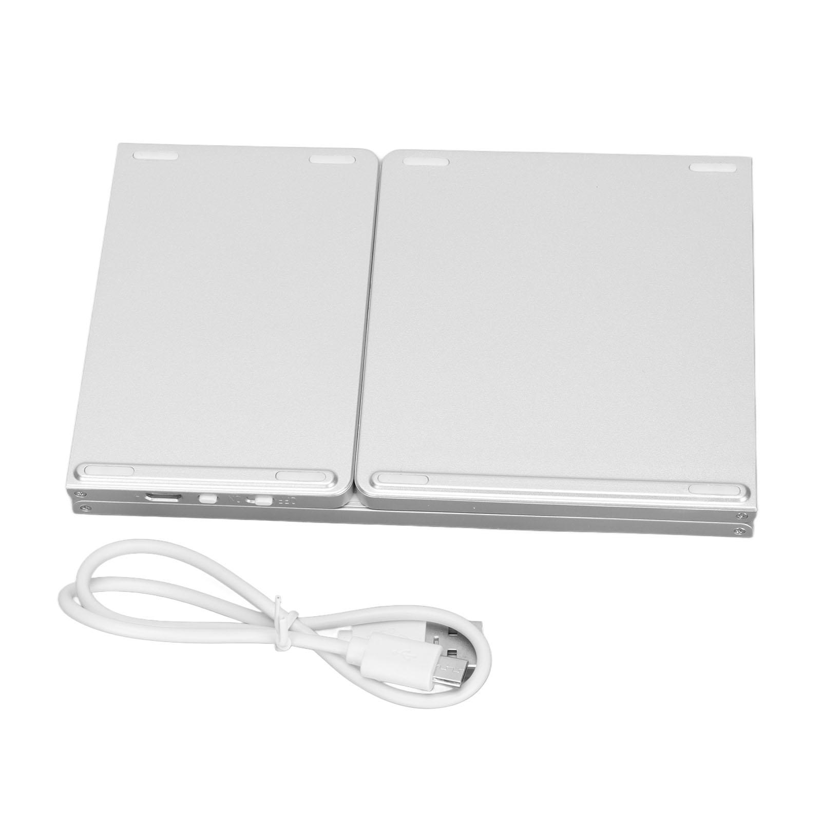 Портативная клавиатура с функцией блокировки экрана, высокая безопасность, дизайн с тремя сгибами, мини-клавиатура карманного размера серебряный
Портативная клавиатура с функцией блокировки экрана, высокая безопасность, дизайн с тремя сгибами, мини-клавиатура карманного размера серебряный