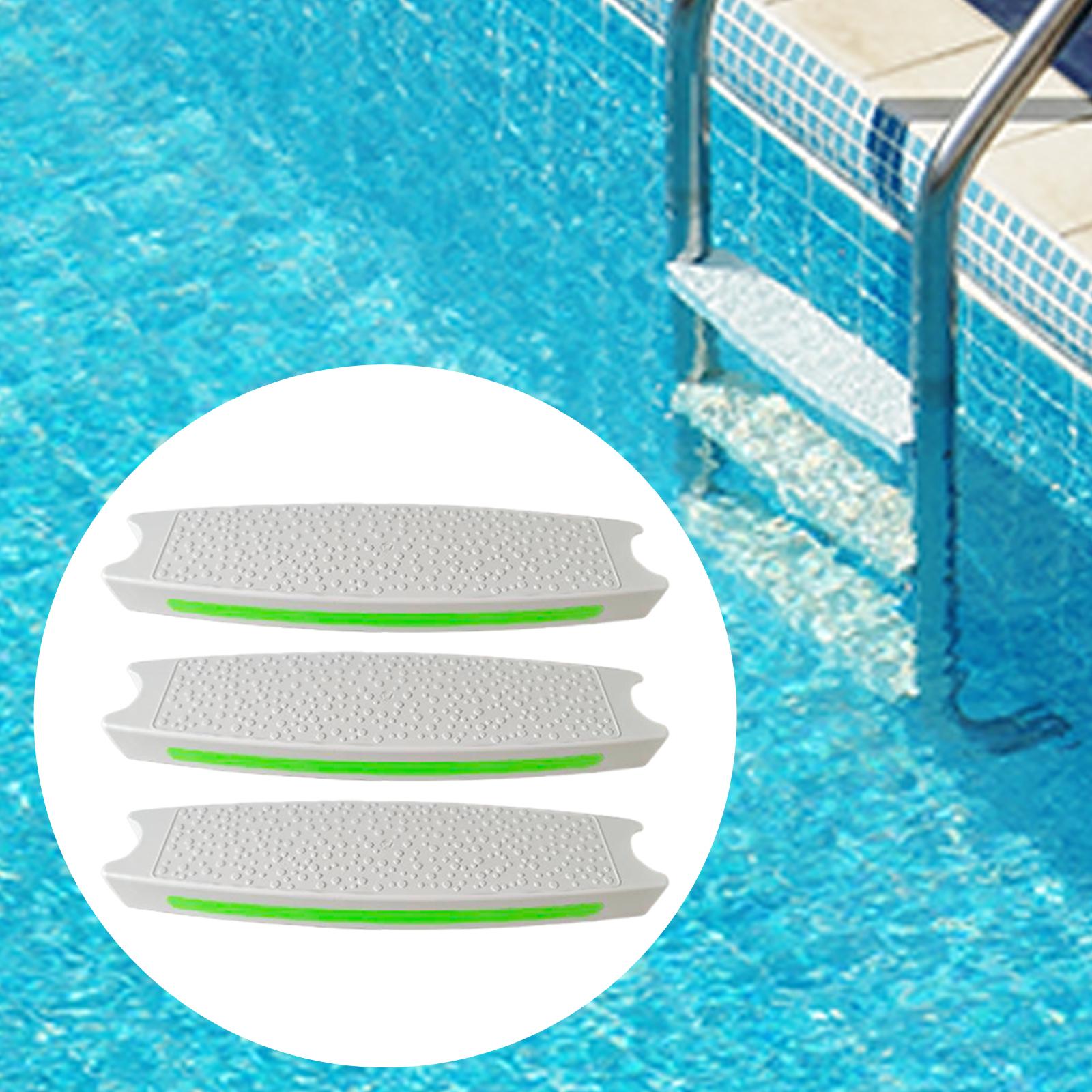 Pool Ladder Steps Replacement, (3-Pack) 18 Universal Heavy-Duty Molded Plastic Swimming Pool Ladder Rung Step
Pool Ladder Steps Replacement, (3-Pack) 18 Universal Heavy-Duty Molded Plastic Swimming Pool Ladder Rung Step