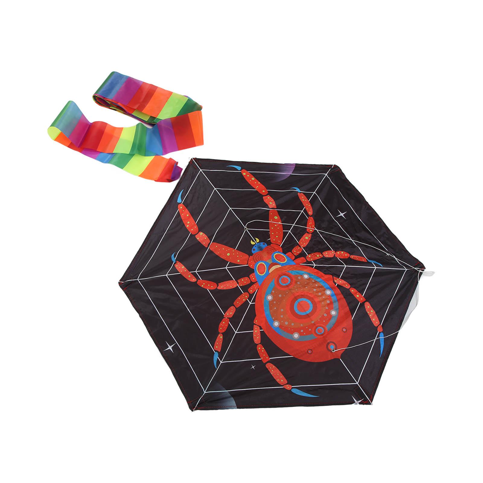 Outdoor Hexagonal Spider Kite Toys with Package Balanced Flying Children Cartoon Animal Kite
Outdoor Hexagonal Spider Kite Toys with Package Balanced Flying Children Cartoon Animal Kite