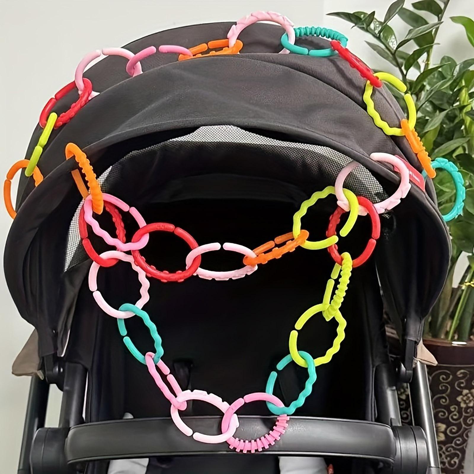 24 шт. Пластиковые соединительные кольца Игрушка для подвешивания на коляску, автокресло, кроватку, игровой коврик для крепления игрушек One Size
24 шт. Пластиковые соединительные кольца Игрушка для подвешивания на коляску, автокресло, кроватку, игровой коврик для крепления игрушек One Size