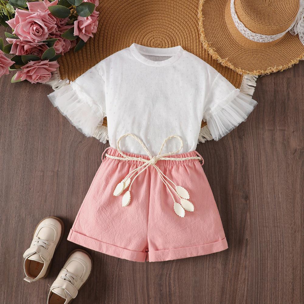 1-6Y Children s Spring and Summer Clothes Girls Polka Dot T-shirt + Solid Colour Shorts Suit Girls Sweet Short Sleeve 80cm белый
1-6Y Children s Spring and Summer Clothes Girls Polka Dot T-shirt + Solid Colour Shorts Suit Girls Sweet Short Sleeve 80cm белый