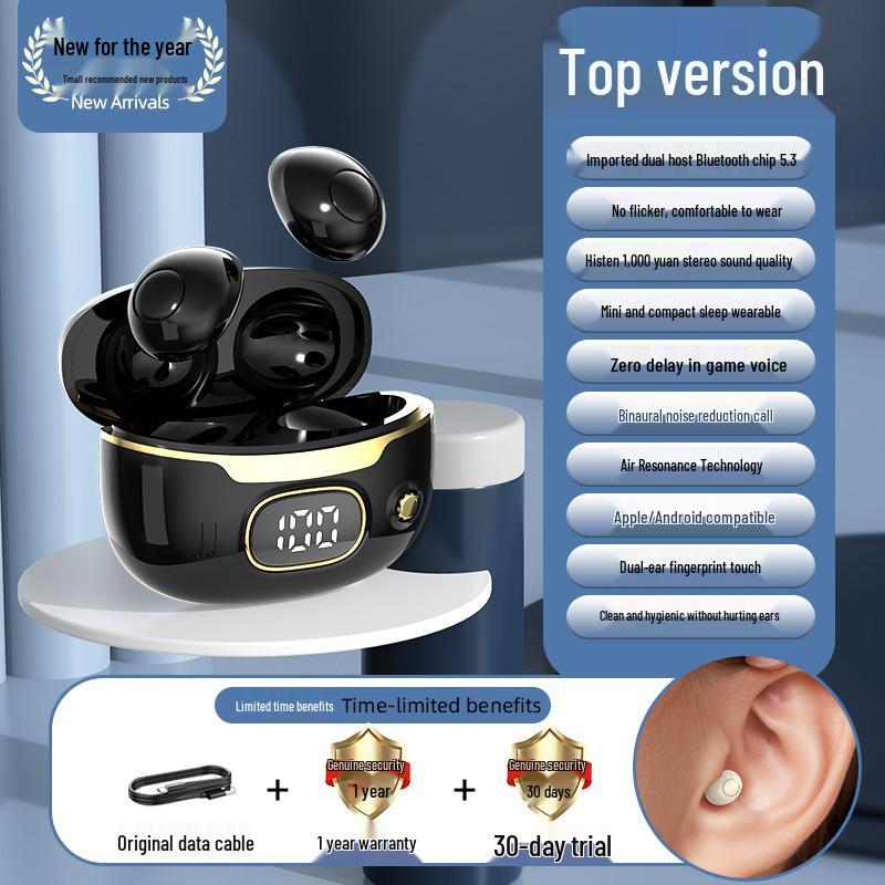 D32 Cross2025 Noise-Cancelling Mini In-Ear Bluetooth Earphones - High Quality Sound, Long Battery Life, Low Latency.
D32 Cross2025 Noise-Cancelling Mini In-Ear Bluetooth Earphones - High Quality Sound, Long Battery Life, Low Latency.