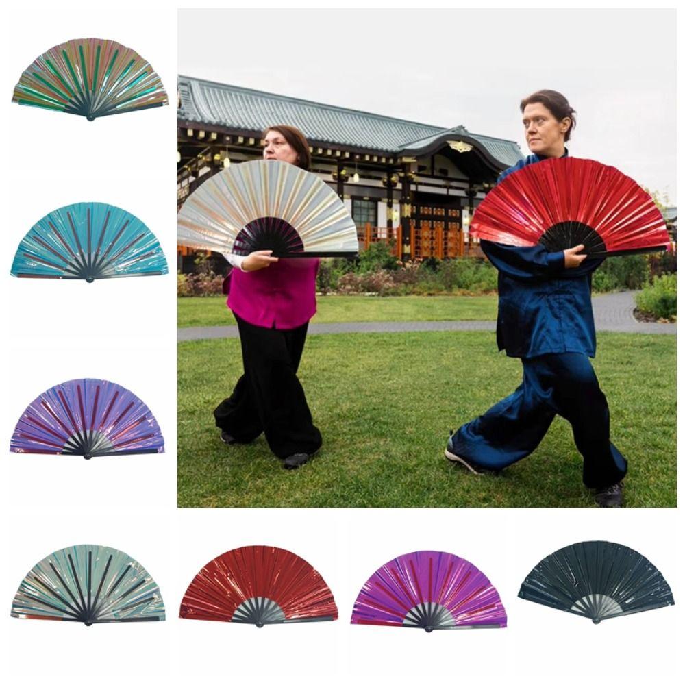 Plastic Handheld Fan Exquisite Reflective Hand Fan Creative Large Folding Hand Fan Festival Party чорний
Plastic Handheld Fan Exquisite Reflective Hand Fan Creative Large Folding Hand Fan Festival Party чорний