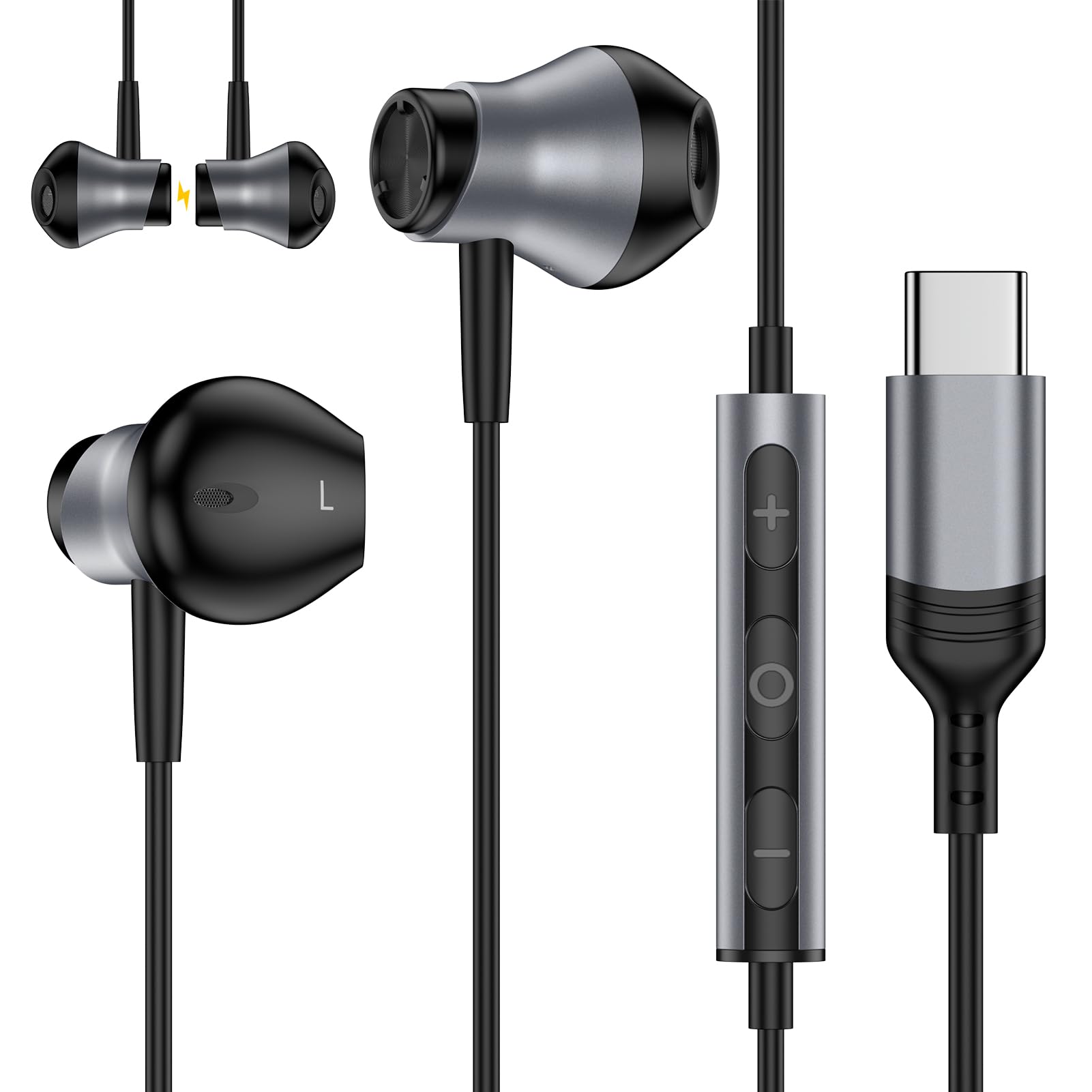 Vedfoad Wired Earphones with Magnetic Wired HIFI Sound Volume Call Wired Lightweight Ideal for Compatible with iPhone Galaxy and Other Devices with чорний
Vedfoad Wired Earphones with Magnetic Wired HIFI Sound Volume Call Wired Lightweight Ideal for Compatible with iPhone Galaxy and Other Devices with чорний