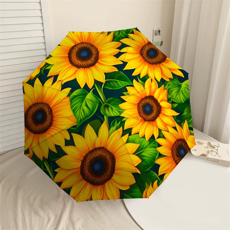 1PC Sunflower Pattern Umbrella-8-Rib Reinforced Portable Folding Travel Suitable for All Seasons Outdoor Daily Use-H0349
1PC Sunflower Pattern Umbrella-8-Rib Reinforced Portable Folding Travel Suitable for All Seasons Outdoor Daily Use-H0349