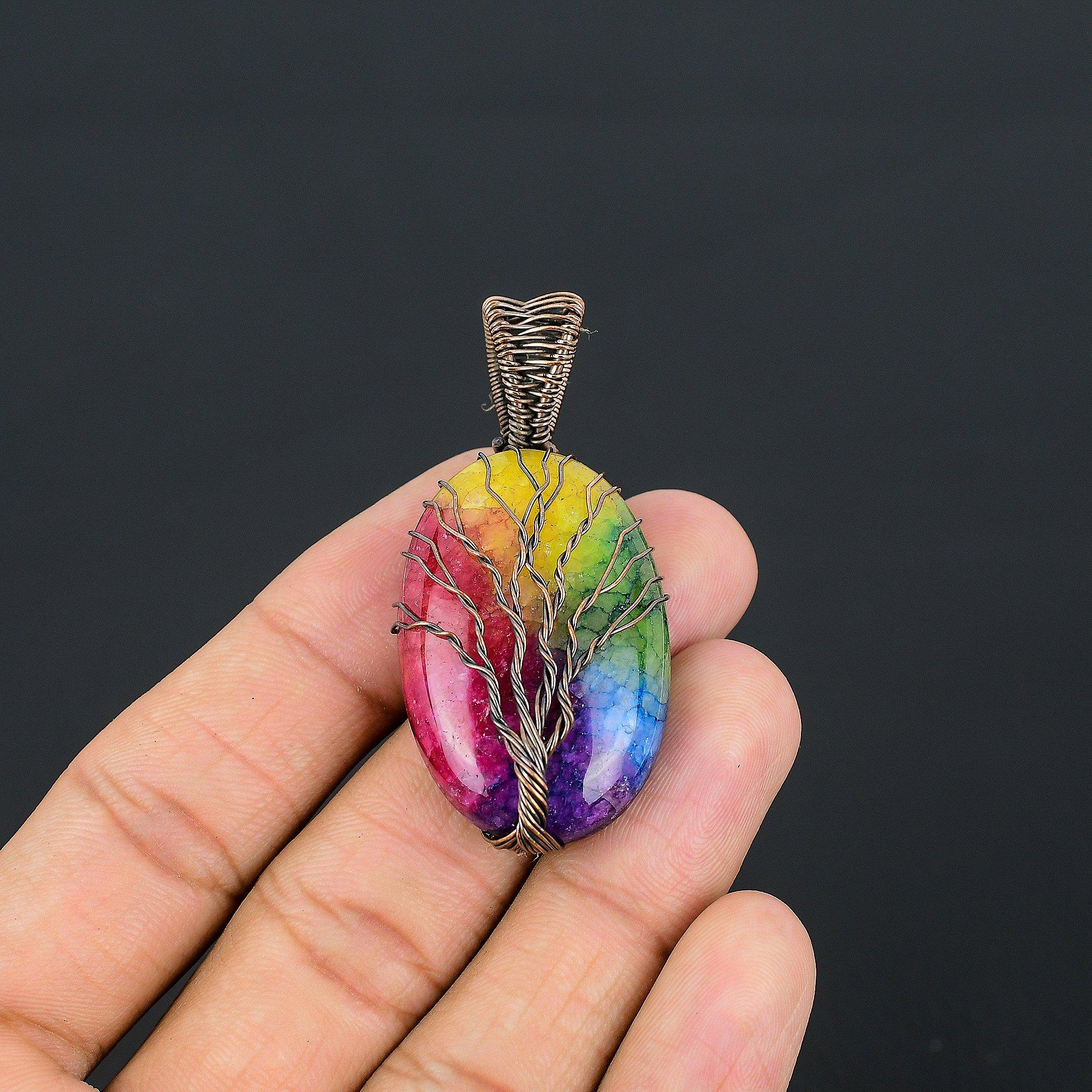 Кулон из Радужного Солнечного Кварца, обернутый медной проволокой 999 пробы, Ювелирное изделие с подвеской из драгоценного камня ручной работы, Подарки для жены, Новая подвеска 2.55 Inches
Кулон из Радужного Солнечного Кварца, обернутый медной проволокой 999 пробы, Ювелирное изделие с подвеской из драгоценного камня ручной работы, Подарки для жены, Новая подвеска 2.55 Inches