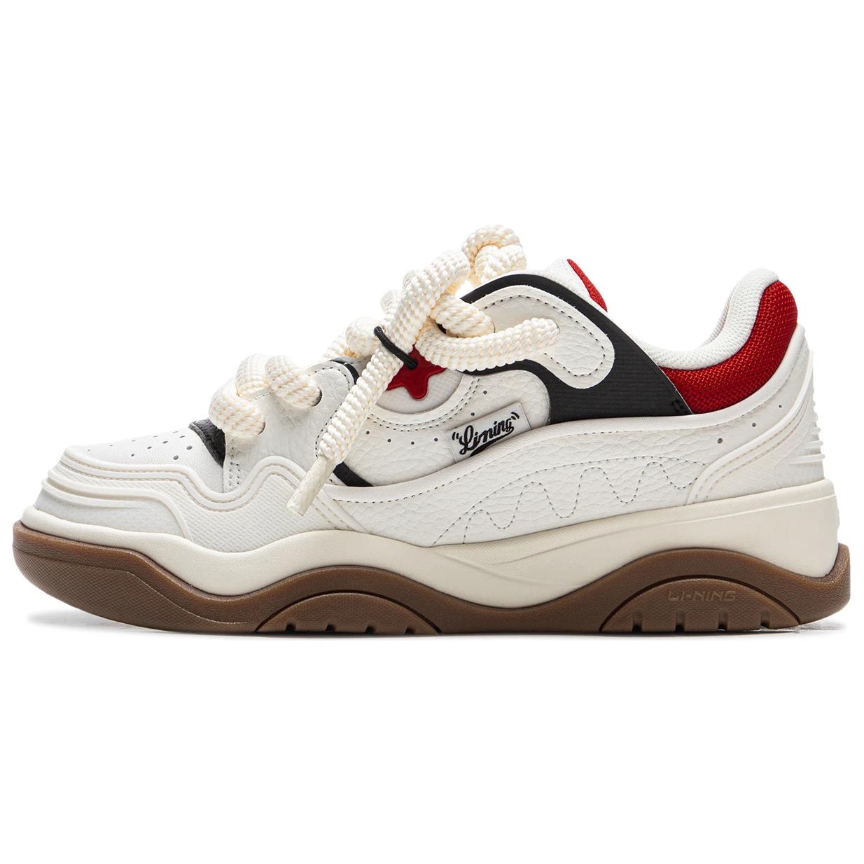 new LiNing Zhi Cheng 2.0 Cushioning Breathable Height Increasing Low-Top Skateboard Shoes Women s White Brown 37
new LiNing Zhi Cheng 2.0 Cushioning Breathable Height Increasing Low-Top Skateboard Shoes Women s White Brown 37