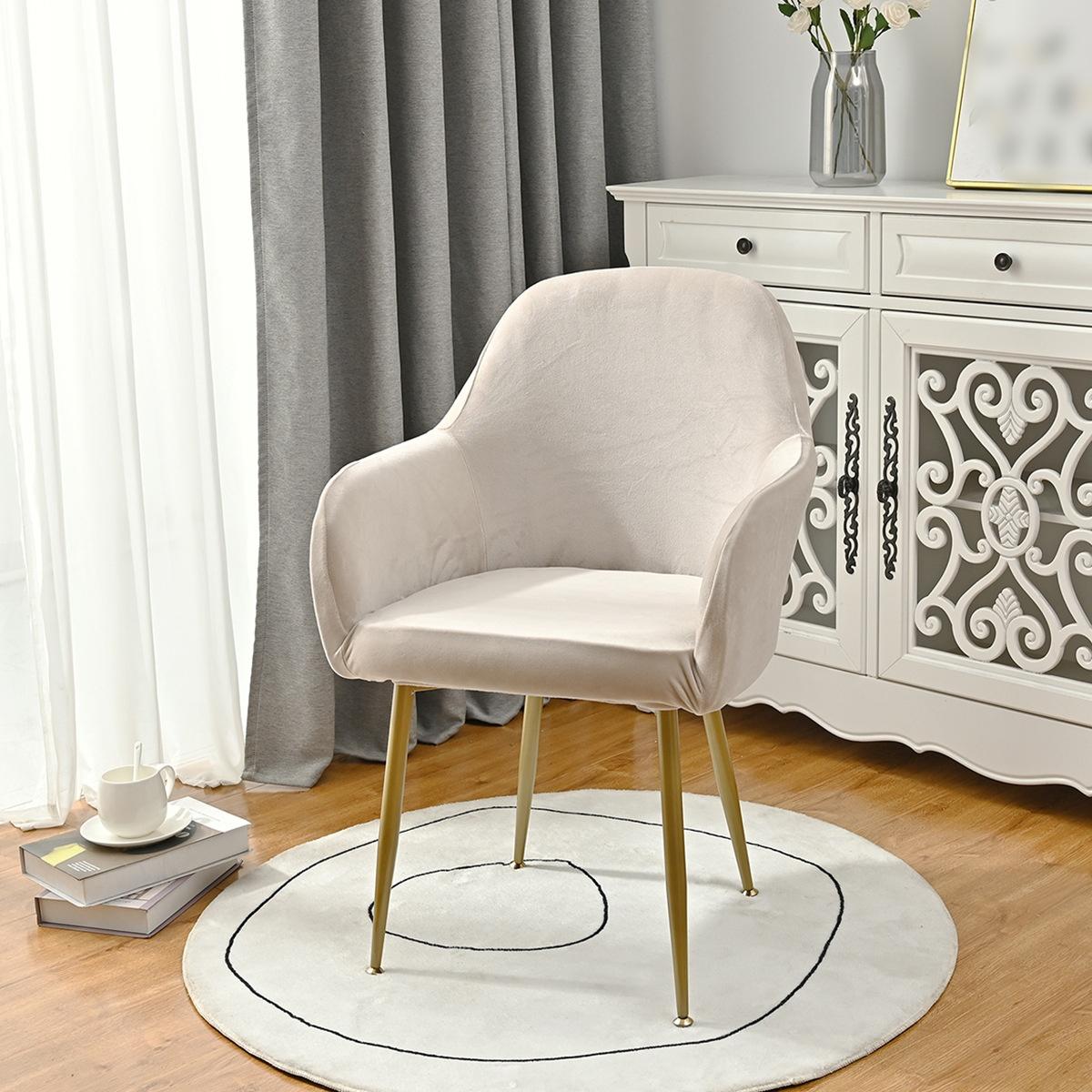 1PC Bar High Armchair Cover Elastic Velvet Chair Covers Fabric Washable Dining Chair Slipcovers Office Chair Slipcovers шампанского
1PC Bar High Armchair Cover Elastic Velvet Chair Covers Fabric Washable Dining Chair Slipcovers Office Chair Slipcovers шампанского