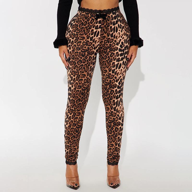 J25PT367 European Autumn Women s Lace Trim Printed Casual Leggings M
J25PT367 European Autumn Women s Lace Trim Printed Casual Leggings M