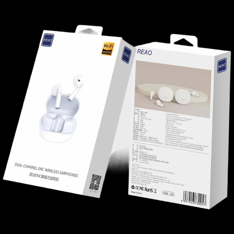 Y11 Semi-in-ear Wireless Earbuds with ENC
Y11 Semi-in-ear Wireless Earbuds with ENC