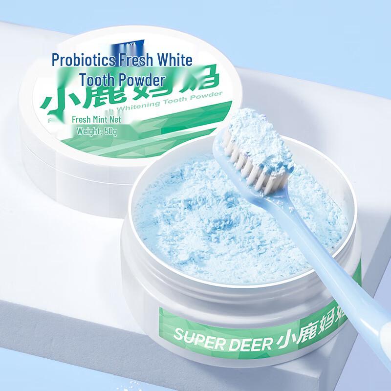 Little Deer Mom Mint Tooth Powder
Little Deer Mom Mint Tooth Powder