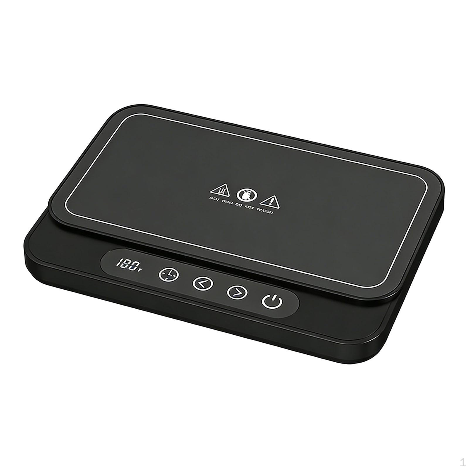Sturdy 50W for Desk Water Food Box Heating Base with 9 Temperature Settings Milk Accessory чорний
Sturdy 50W for Desk Water Food Box Heating Base with 9 Temperature Settings Milk Accessory чорний