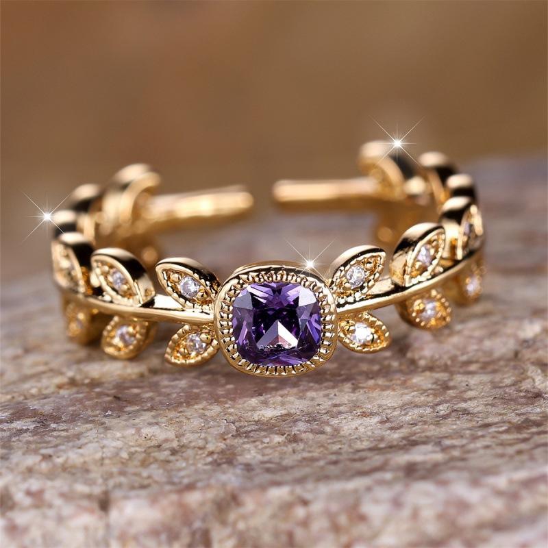 Wish square leaf open ring simple personality niche light luxury elegant ring ring Adjustable opening
Wish square leaf open ring simple personality niche light luxury elegant ring ring Adjustable opening