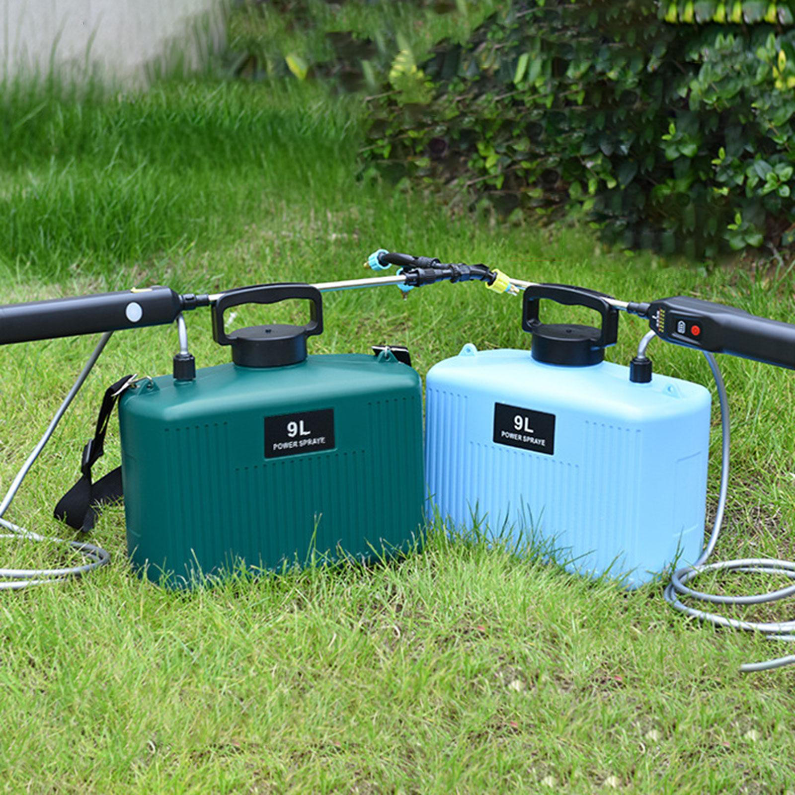 9 Liters Electric Plant Mister Sprayer Extendable Rod Adjustable Nozzles Farm Orchard Portable Blue
9 Liters Electric Plant Mister Sprayer Extendable Rod Adjustable Nozzles Farm Orchard Portable Blue