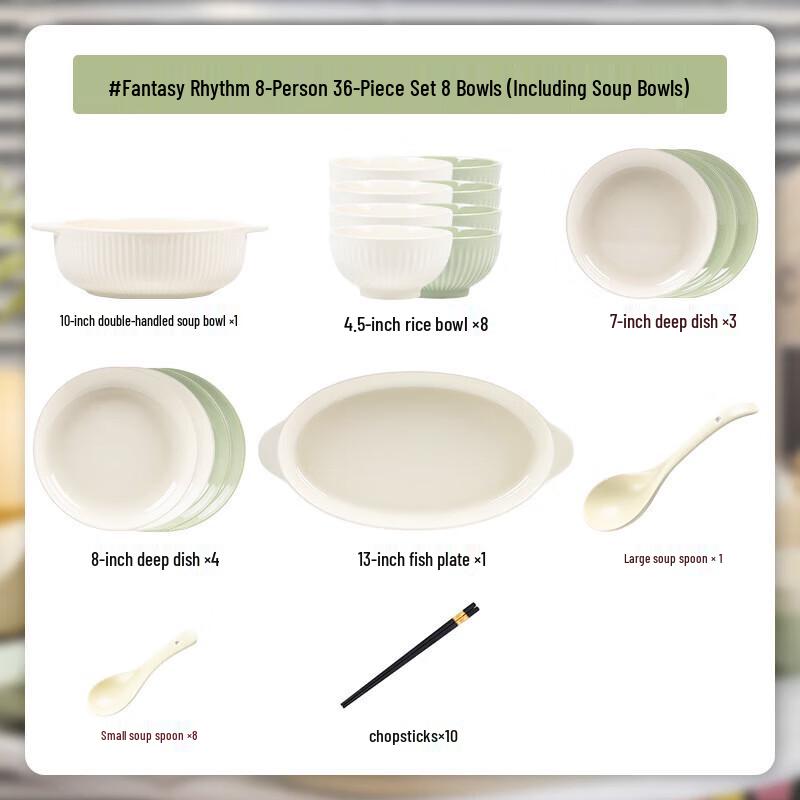 Modellanka Cream Ceramic Dinnerware Set
Modellanka Cream Ceramic Dinnerware Set