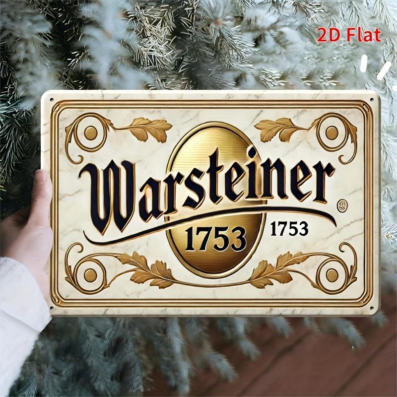 Винтажная металлическая вывеска пива Warsteiner в элегантном настенном искусстве с золотым черным узорчатым дизайном. Идеально подходит для дома, кухни, бара 20x30cm(7.8x11.8inch)
Винтажная металлическая вывеска пива Warsteiner в элегантном настенном искусстве с золотым черным узорчатым дизайном. Идеально подходит для дома, кухни, бара 20x30cm(7.8x11.8inch)